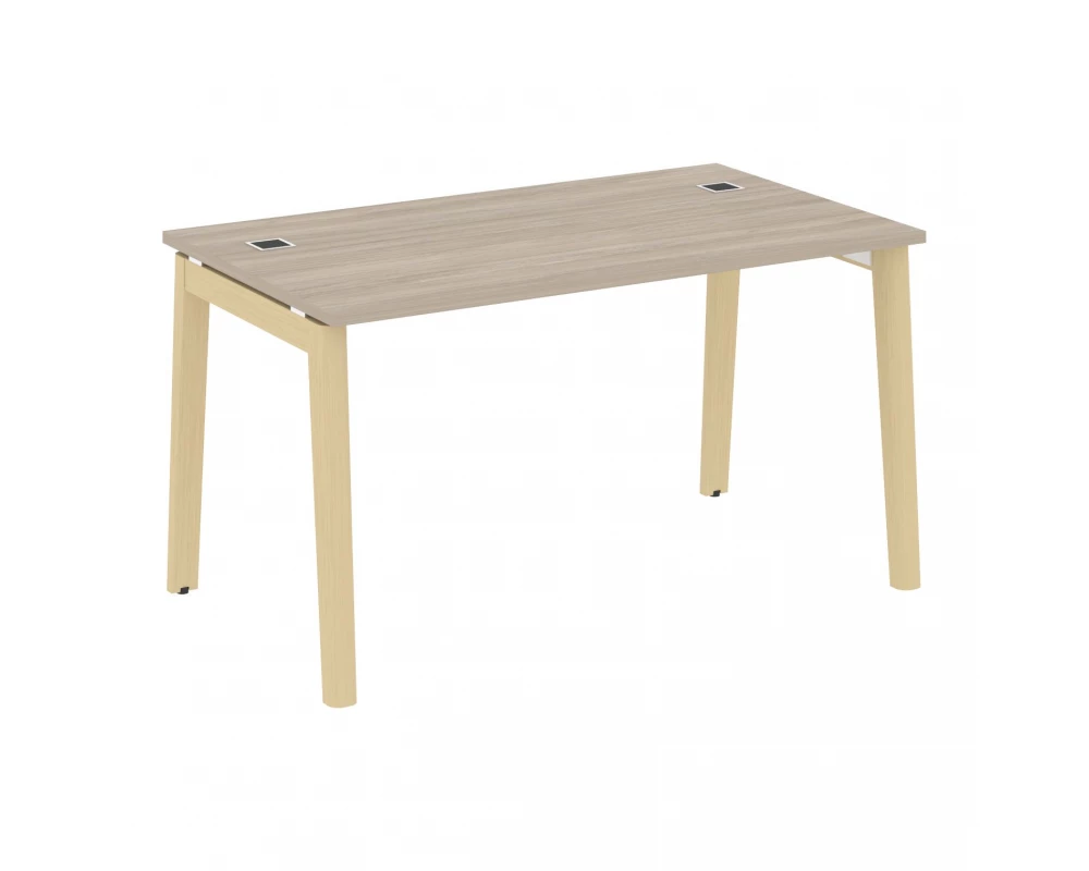 Стол для руководителя, опоры - массив дерева 138x80x75 Onix Wood Direct