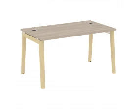 Стол для руководителя, опоры - массив дерева 138x80x75 Onix Wood Direct images