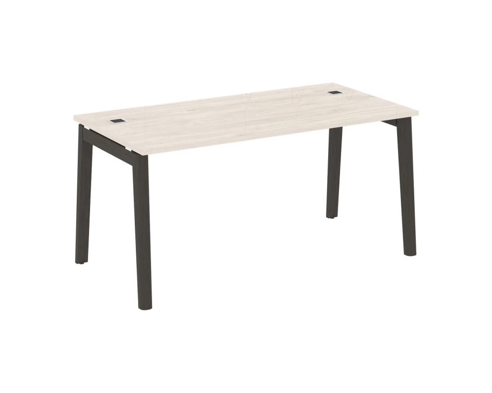 Стол рабочий руководителя, опоры - массив дерева 158x80x75 Onix Wood Direct