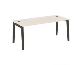 Стол рабочий руководителя, опоры - массив дерева 178x80x75 Onix Wood Direct images