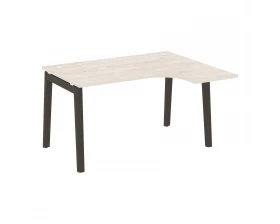 Стол эргономичный правый, опоры - массив дерева 138x118x75 Onix Wood images