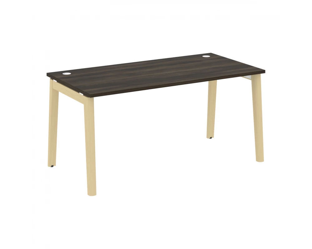 Стол письменный, опоры - массив дерева 158x80x75 Onix Wood