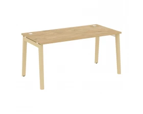 Стол письменный, опоры - массив дерева 158x80x75 Onix Wood images