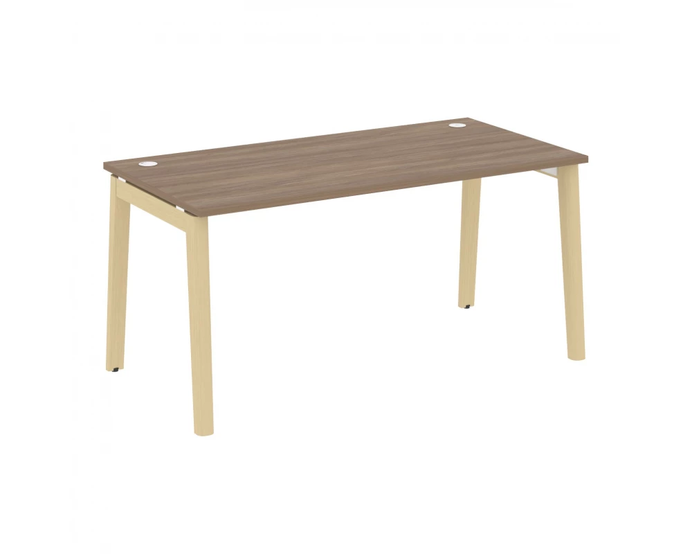 Стол письменный, опоры - массив дерева 158x80x75 Onix Wood