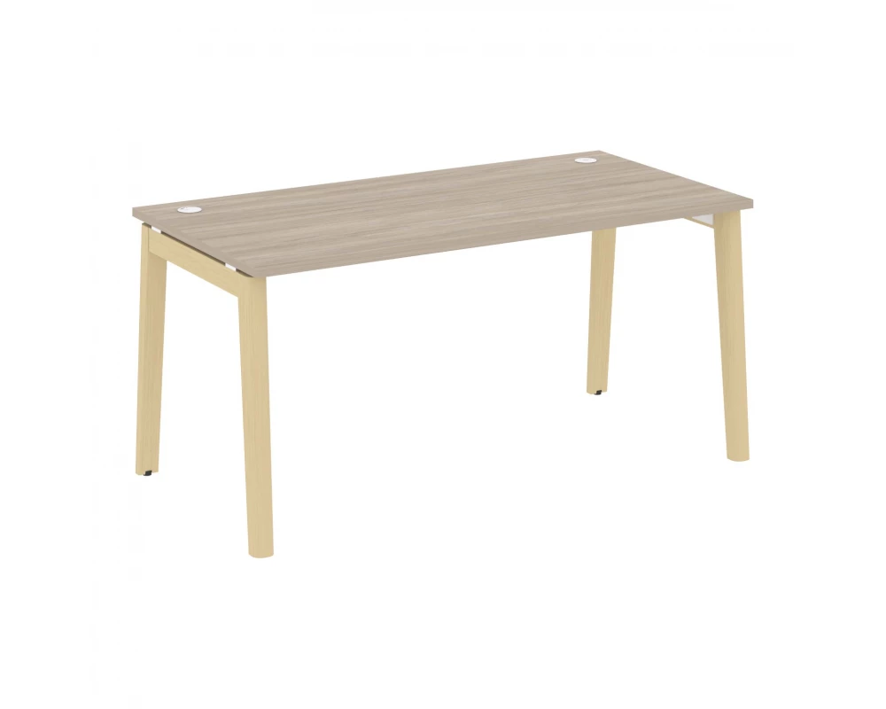 Стол письменный, опоры - массив дерева 158x80x75 Onix Wood