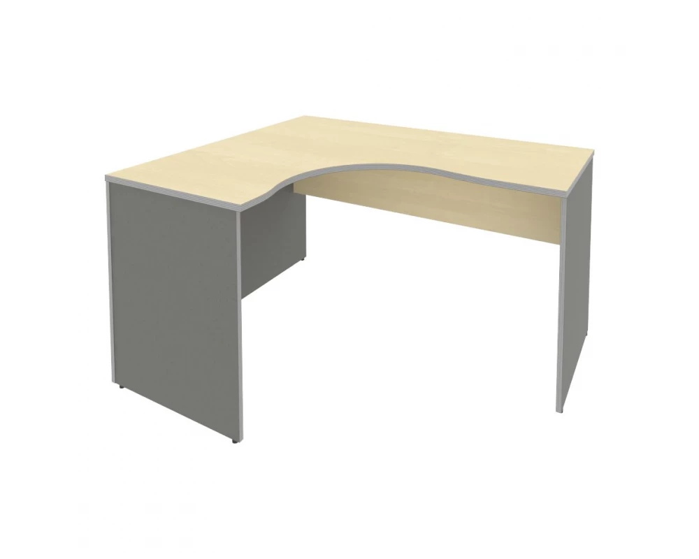Стол офисный угловой левый 1400x1200x755 Riva