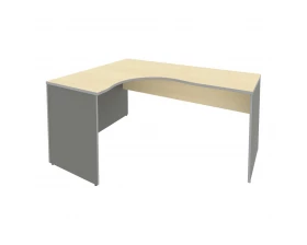 Стол офисный угловой левый 1600x1200x755 Riva images