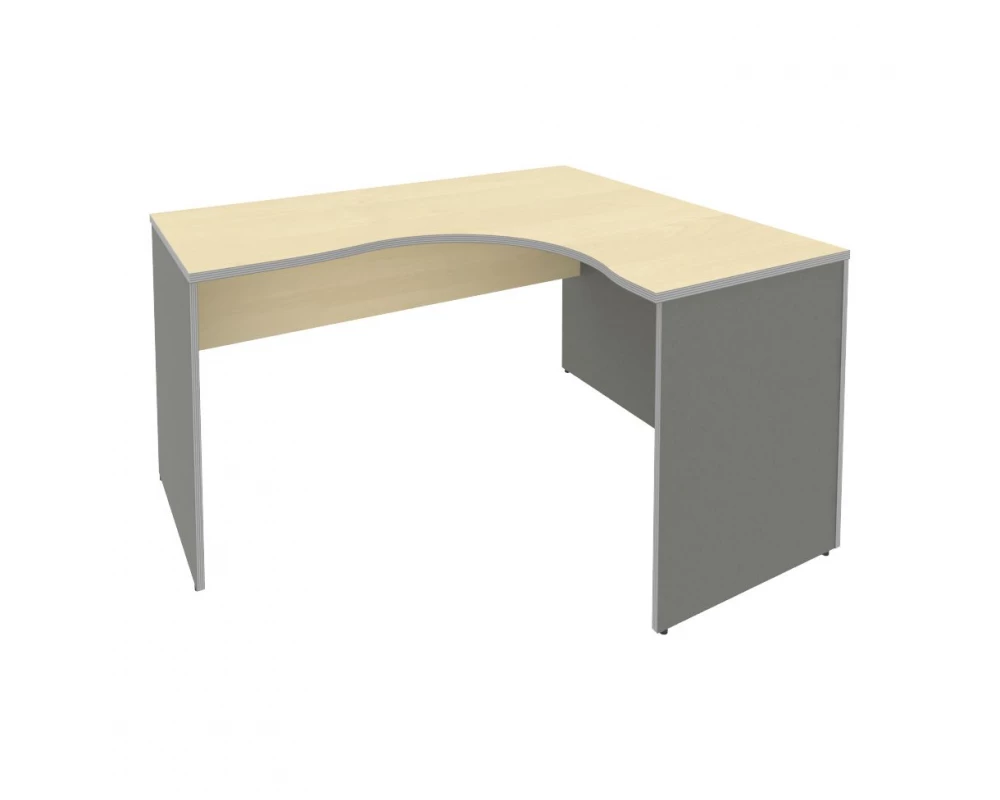 Стол офисный угловой правый 1400x1200x755 Riva