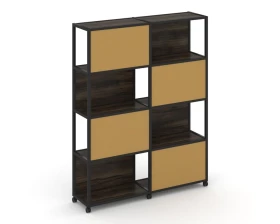 Стеллаж 5 уровней 2 секции VR.LT-STK-516.12 2370x400x2000 Shelf Mobile images