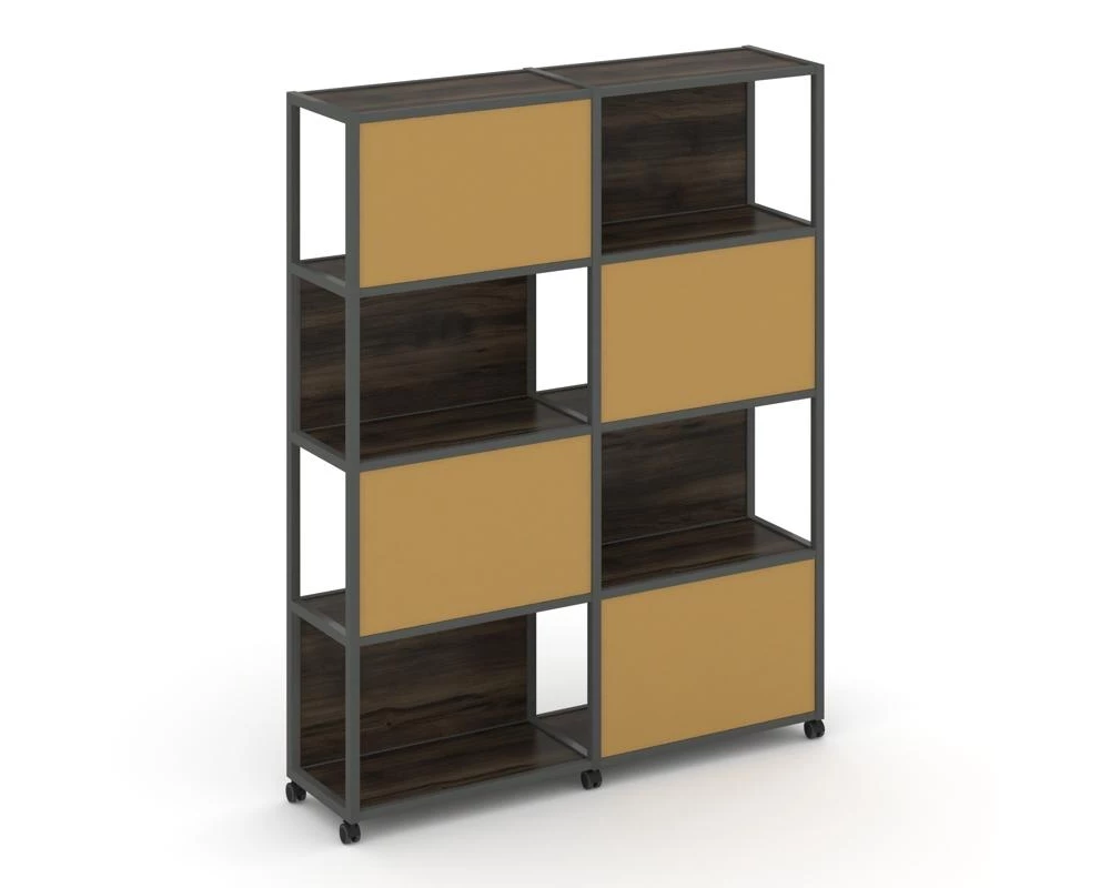 Стеллаж 5 уровней 2 секции VR.LT-STK-516.12 2370x400x2000 Shelf Mobile