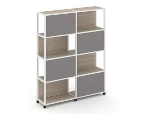 Стеллаж 5 уровней 2 секции VR.LT-STK-516.12 2370x400x2000 Shelf Mobile images