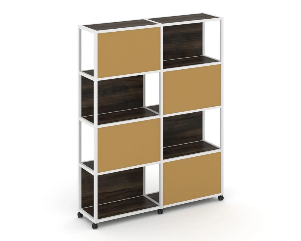 Стеллаж 5 уровней 2 секции VR.LT-STK-516.12 2370x400x2000 Shelf Mobile