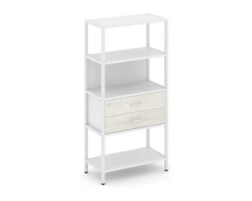 Односекционный стеллаж четырехярусный с ящиками 810х400х1613 Shelf System images