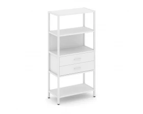 Односекционный стеллаж четырехярусный с ящиками 810х400х1613 Shelf System images