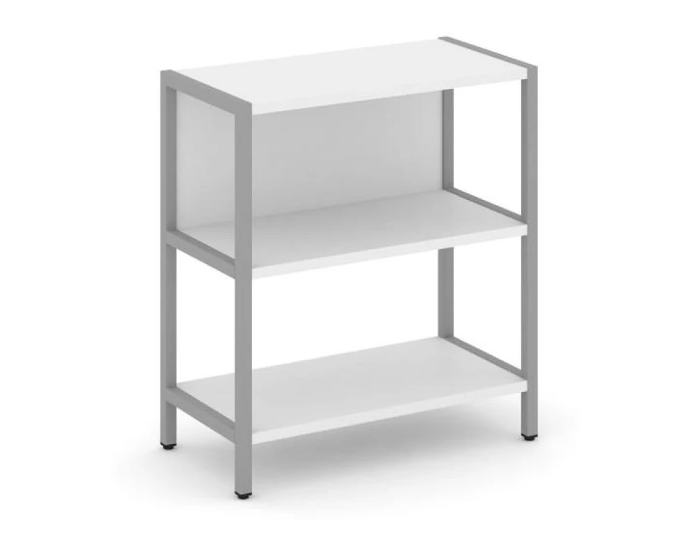 Односекционный стеллаж двухярусный 810х400х879 Шелф Систем / Shelf System