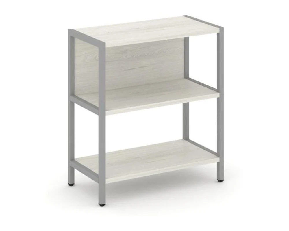 Односекционный стеллаж двухярусный 810х400х879 Шелф Систем / Shelf System