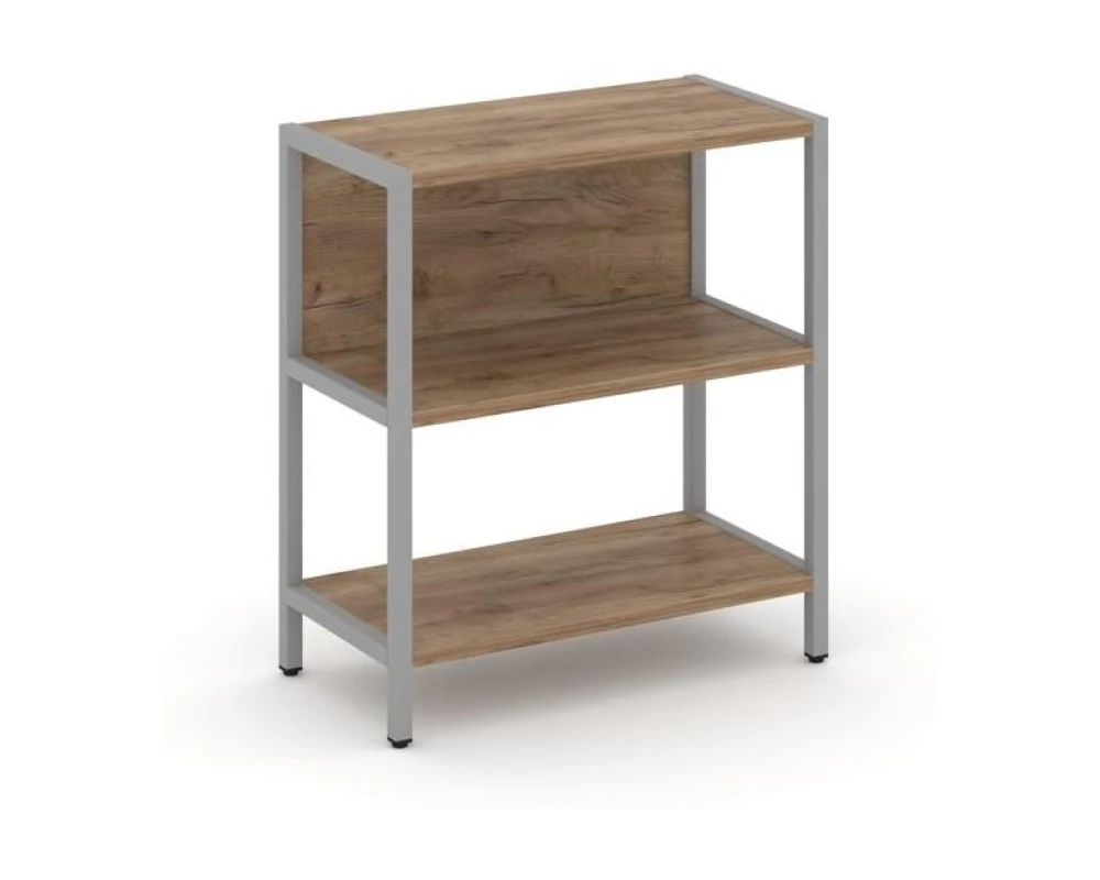 Односекционный стеллаж двухярусный 810х400х879 Шелф Систем / Shelf System