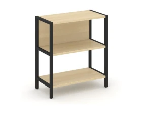 Односекционный стеллаж двухярусный 810х400х879 Шелф Систем / Shelf System images