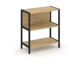 Односекционный стеллаж двухярусный 810х400х879 Шелф Систем / Shelf System images