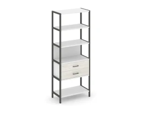 Односекционный стеллаж пятиярусный с ящиками 810х400х1980 Шелф Систем / Shelf System images