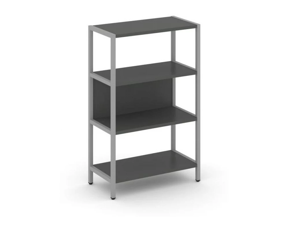 Односекционный стеллаж трехярусный 810х400х1246 Shelf System