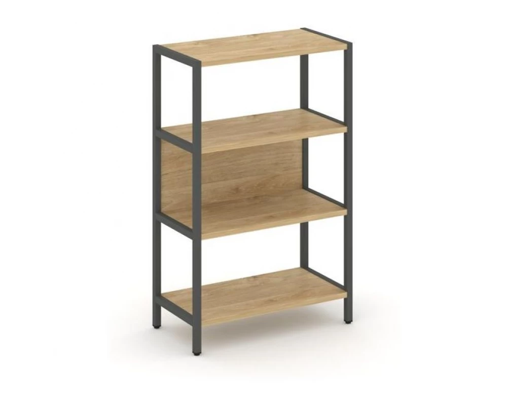 Односекционный стеллаж трехярусный 810х400х1246 Shelf System