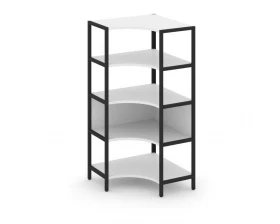 Односекционный угловой стеллаж четырехярусный 810х810х1613 Shelf System images