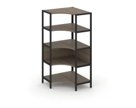 Односекционный угловой стеллаж четырехярусный 810х810х1613 Shelf System images