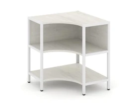 Односекционный угловой стеллаж двухярусный 810х810х879 Шелф Систем / Shelf System images