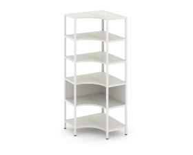 Односекционный угловой стеллаж пятиярусный 810х810х1980 Шелф Систем / Shelf System images