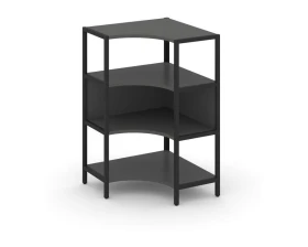 Односекционный угловой стеллаж трехярусный 810х810х1246 Шелф Систем / Shelf System images