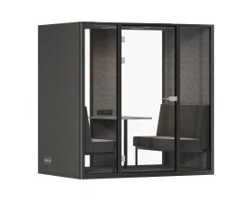 Акустическая кабина СаундКуб / SoundCube RV QUATTRO ЗС стекло (лев.откр.) images