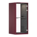 Бордовый RAL 4004/АК-05/Прозрачный/Серый пепел/Графит