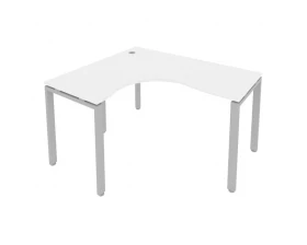 Стол криволинейный левый на П-образном м/к 140x120x75 Metal System images