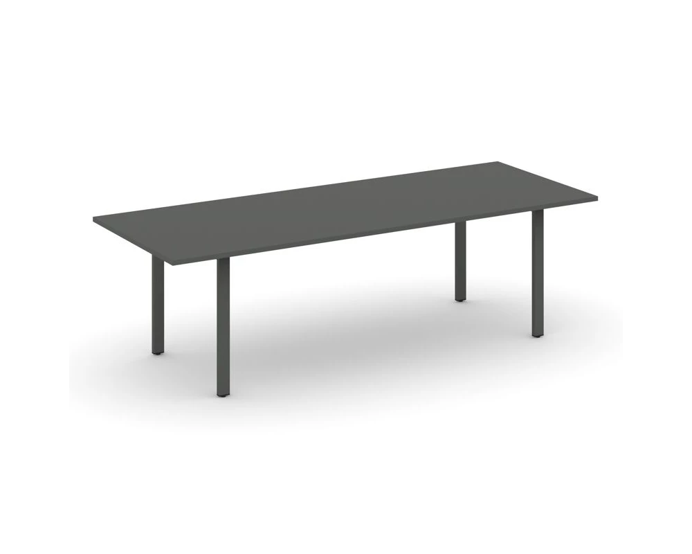 Стол переговорный на П-образном каркасе без лючка 2580x980x750 Style Project Direct