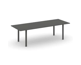 Стол переговорный на П-образном каркасе без лючка 2580x980x750 Style Project Direct images