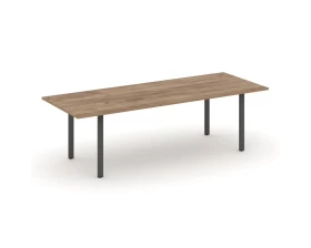 Стол переговорный на П-образном каркасе без лючка 2580x980x750 Style Project Direct images