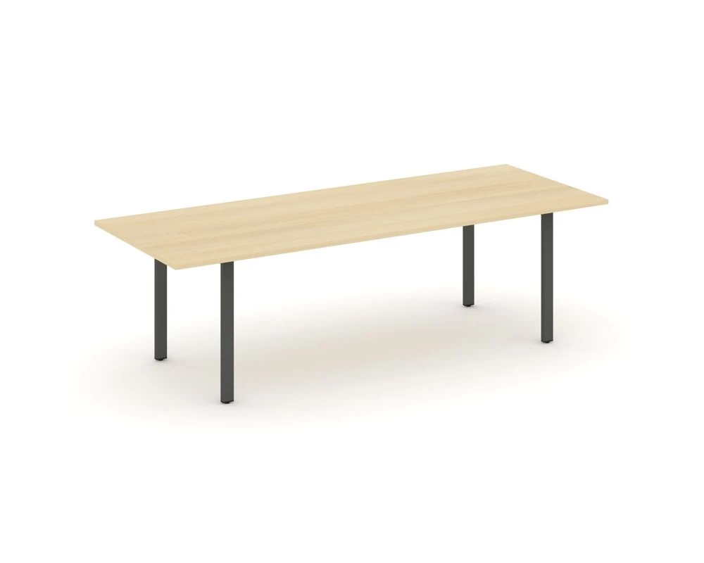 Стол переговорный на П-образном каркасе без лючка 2580x980x750 Style Project Direct