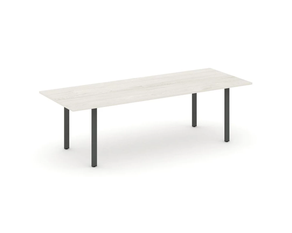 Стол переговорный на П-образном каркасе без лючка 2580x980x750 Style Project Direct