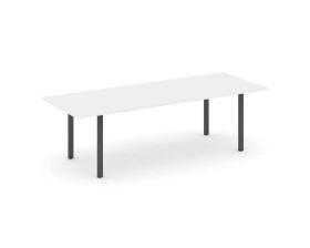 Стол переговорный на П-образном каркасе без лючка 2580x980x750 Style Project Direct images
