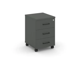 Тумба мобильная 3 ящ. Стандартные колеса 416x460x611 Стайл Проджект / Style Project images