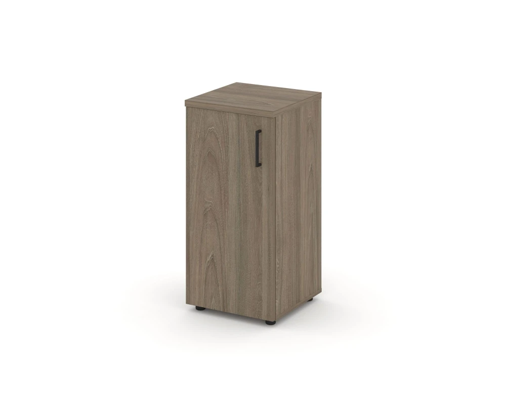 Шкаф низкий узкий левый закрытый 400x400x833 зад. стенка HDF Стайл Проджект / Style Project