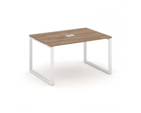 Стол переговорный на О-образном каркасе 60 мм с лючком 1180x980x750 Style Project images