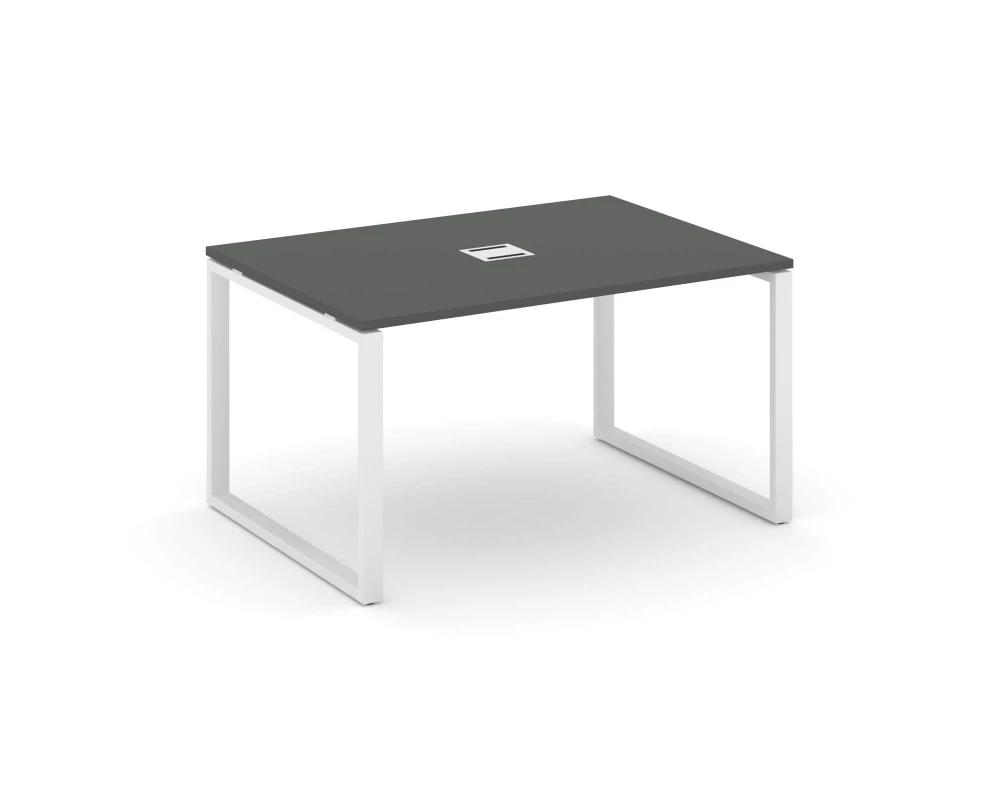 Стол переговорный на О-образном каркасе 60 мм с лючком 1180x980x750 Style Project