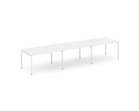 Стол переговорный на П-образном каркасе 40 мм 4410x980x750 Стайл Проджект / Style Project images