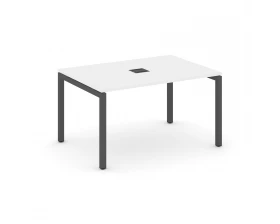 Стол переговорный на П-образном каркасе 50 мм с лючком 1180x980x750 Style Project images