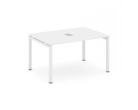 Стол переговорный на П-образном каркасе 50 мм с лючком 980x980x750 Style Project images