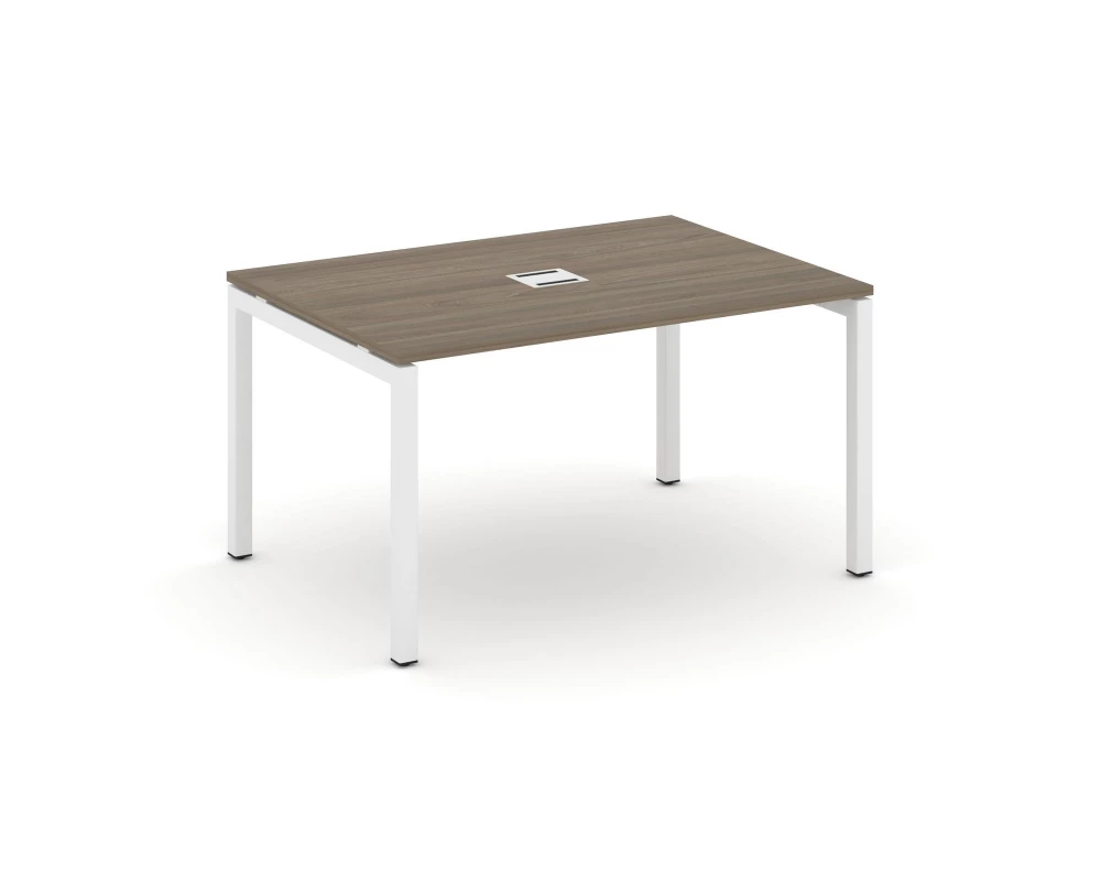 Стол переговорный на П-образном каркасе 50 мм с лючком 980x980x750 Style Project