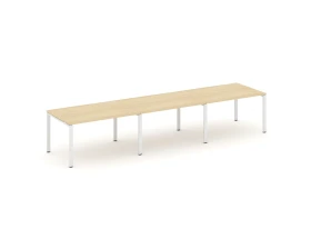 Стол переговорный на П-образном каркасе 60 мм 4410x980x750 Стайл Проджект / Style Project images