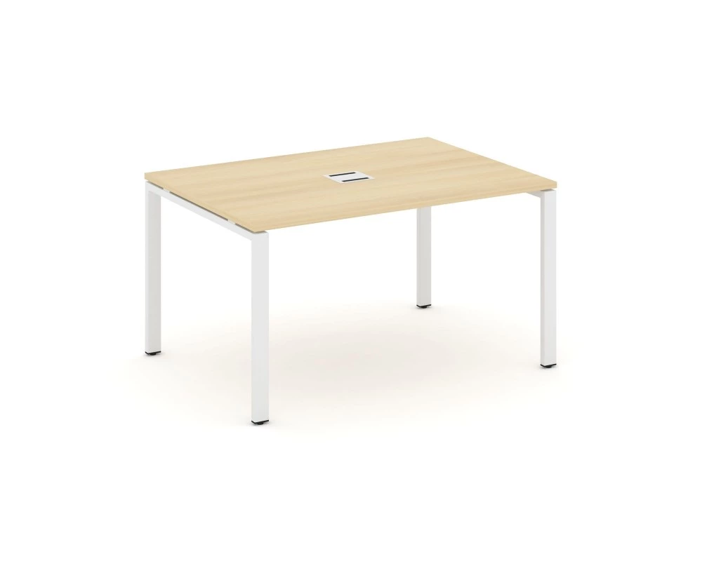 Стол переговорный на П-образном каркасе 60 мм с лючком 1580x980x750 Style Project